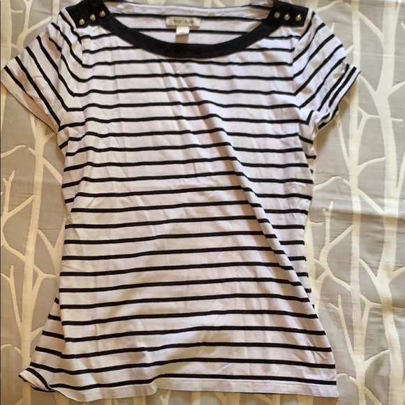 White House Black Market striped shirt - Picture 2 of 5